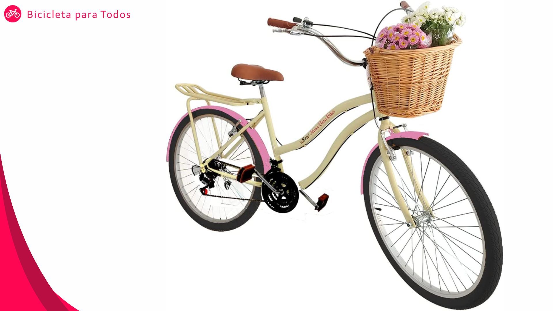  Bicicleta Vintage Retrô Feminina 