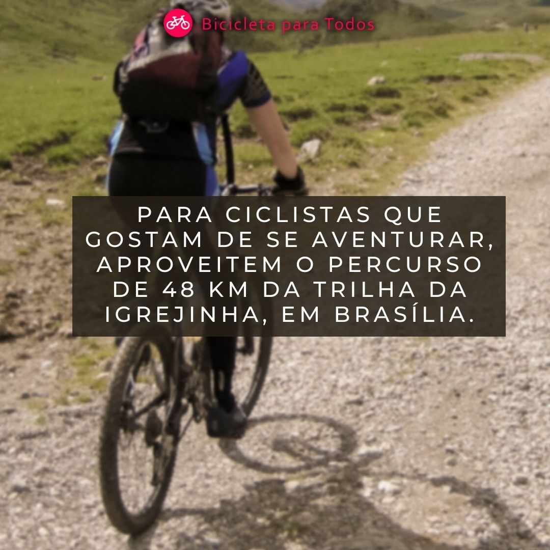 trilha para ciclistas em brasília