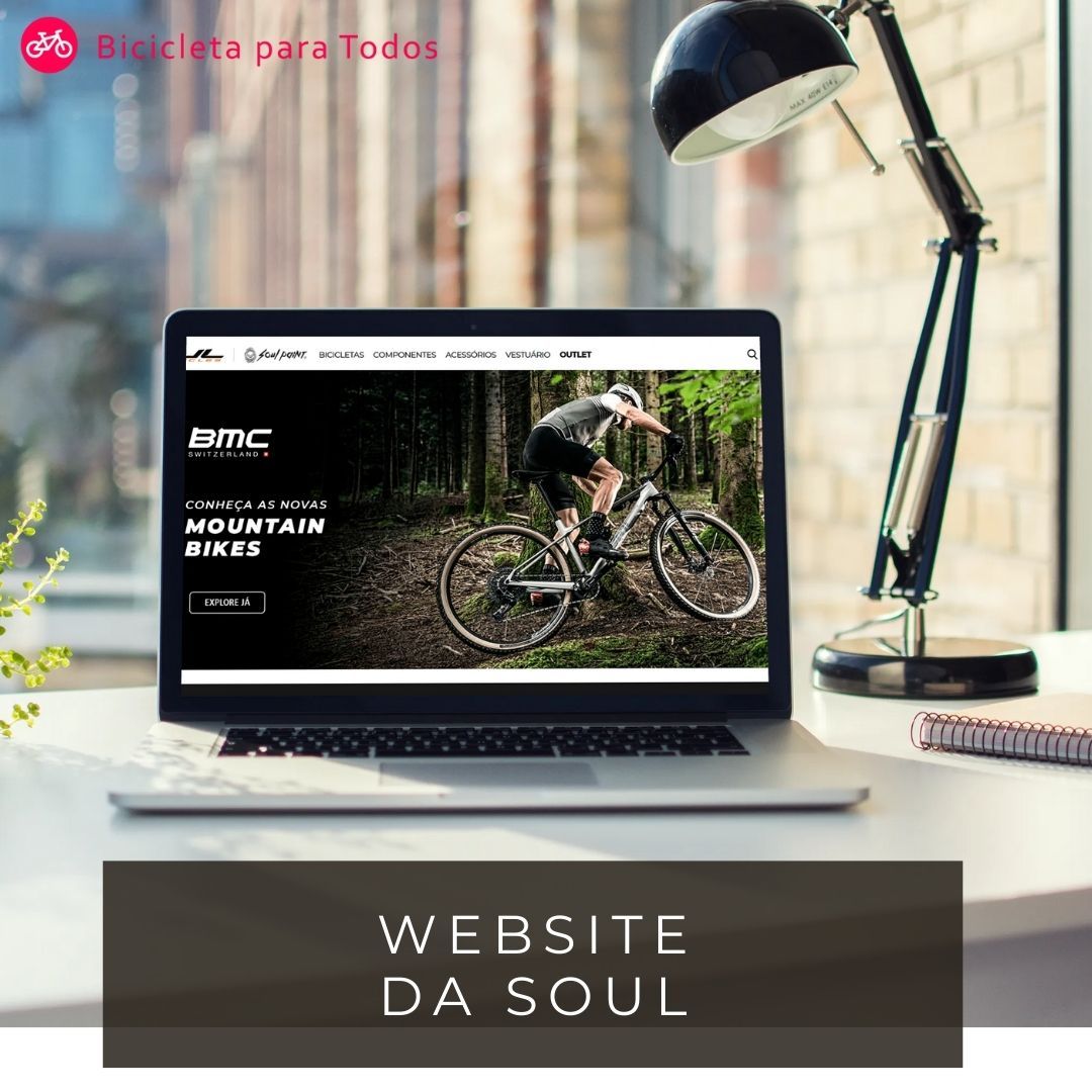 website da marca SOUL